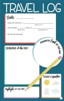 Road Trip Activities - Travel Journal