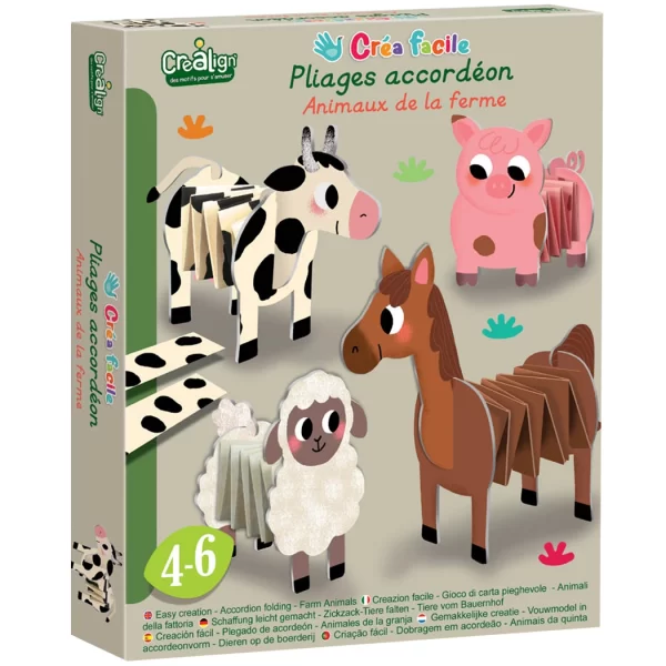 Farm Animals Accordion Folds