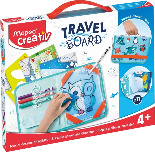 Travel Board for Games & Drawings