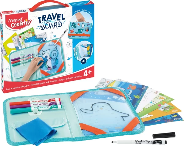Travel Board for Games & Drawings