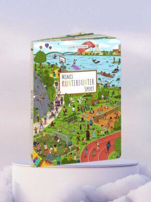 "Mimi's Colorful Sports" Look-And-Find Book