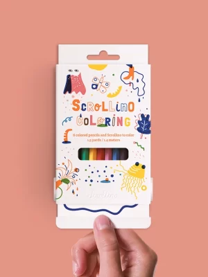 Colouring Book - Scrollino Style