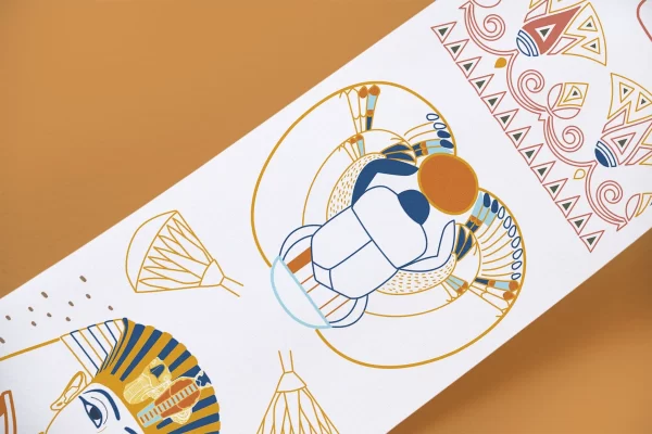 Colouring Book - Tutankhamun Edition