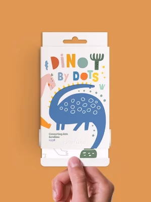 Coloring & Dot-to-Dot Games - Dino Edition