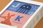 Scrollino Learning Book - ABC's with Animals