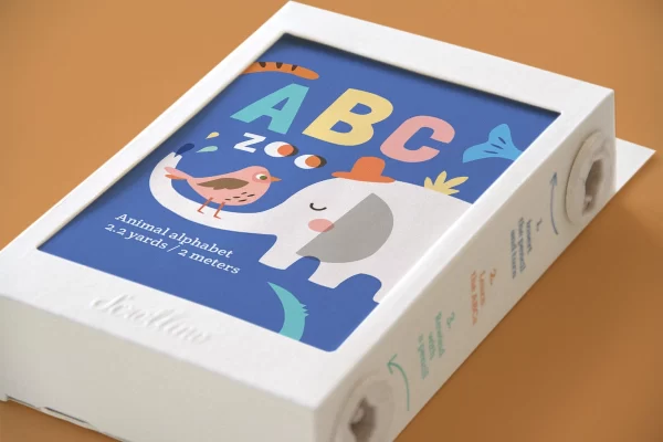 Scrollino Learning Book - ABC's with Animals