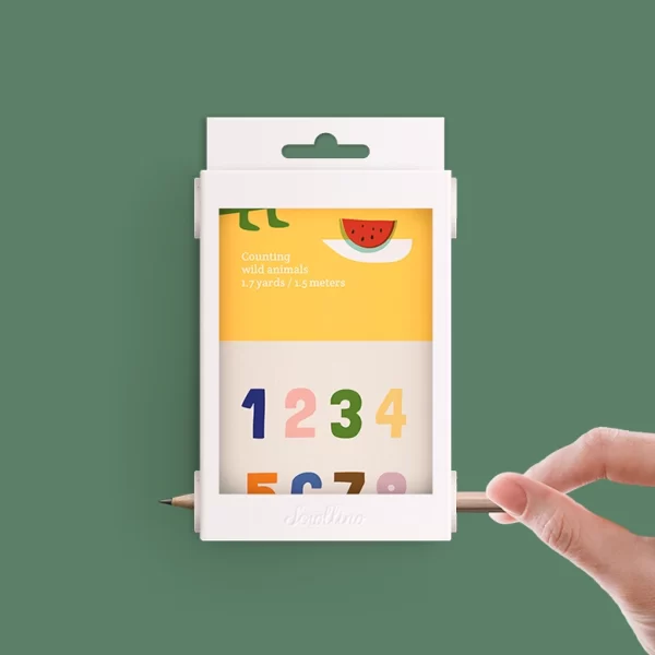 Scrollino Learning Book - Counting with Animals