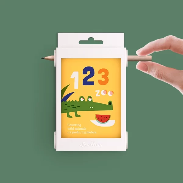 Scrollino Learning Book - Counting with Animals
