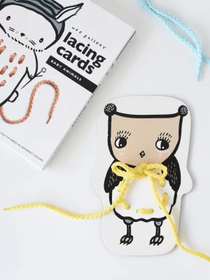 Lacing Cards - Baby Animals