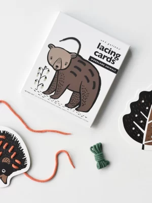 Lacing Cards - Woodland Animals